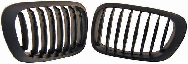Grill zwart ribben BMW E46 coupe/cabrio