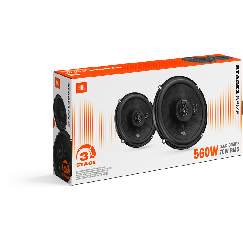 JBL Stage 3 Gen2 68F 6.5'' (13cm) 3-Weg 560Watt Speakerset (zonder grill)