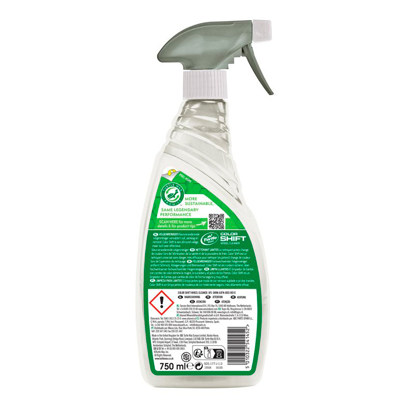 Turtle Wax 54145 Color Shift Velgenreiniger 750ml