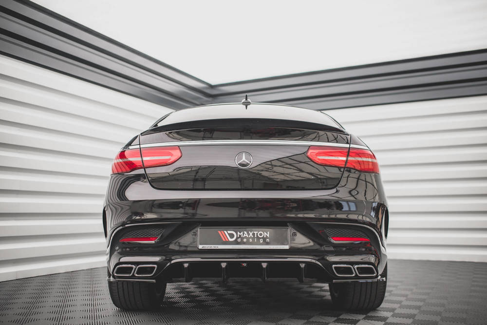 Diffuser Mercedes GLE 63 AMG Maxton Design glans zwart