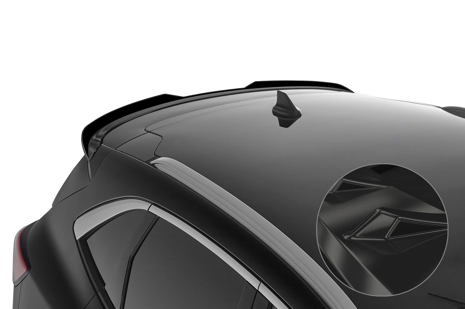 Achterspoiler Ford Kuga 3 Glans Zwart van CSR Automotive (2019-)
