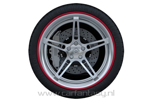 RimRingz 19 inch Red (set)