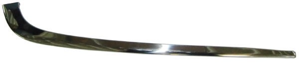 Chroomlijst rechts ACHTER W 210. 95-00 voor 1614055