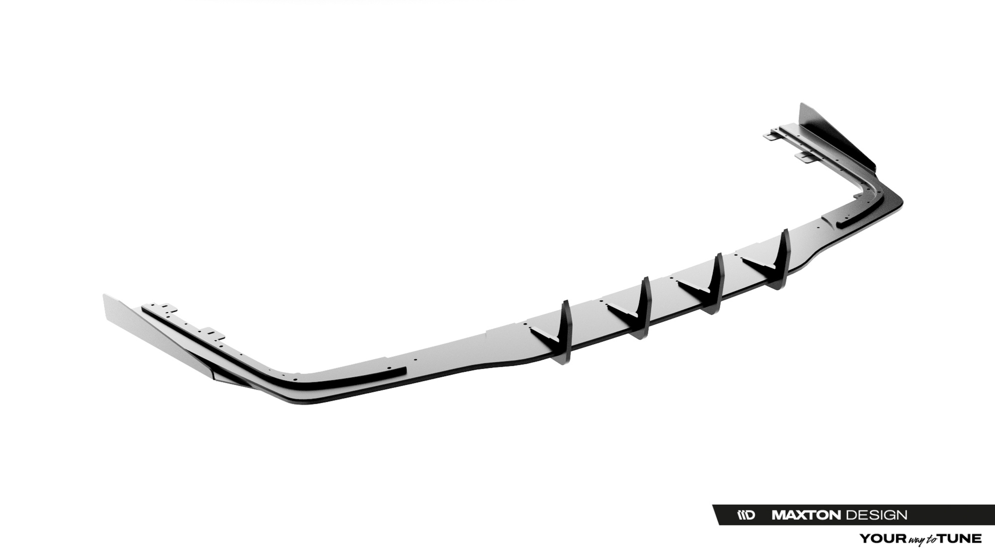 Street Pro Achterdiffuser + Flaps Mercedes-AMG CLE 53 Aero C236 2023 – Maxton Design