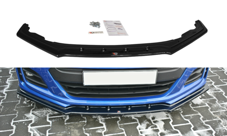 Voorspoiler Subaru BRZ Maxton Design glans zwart V.1