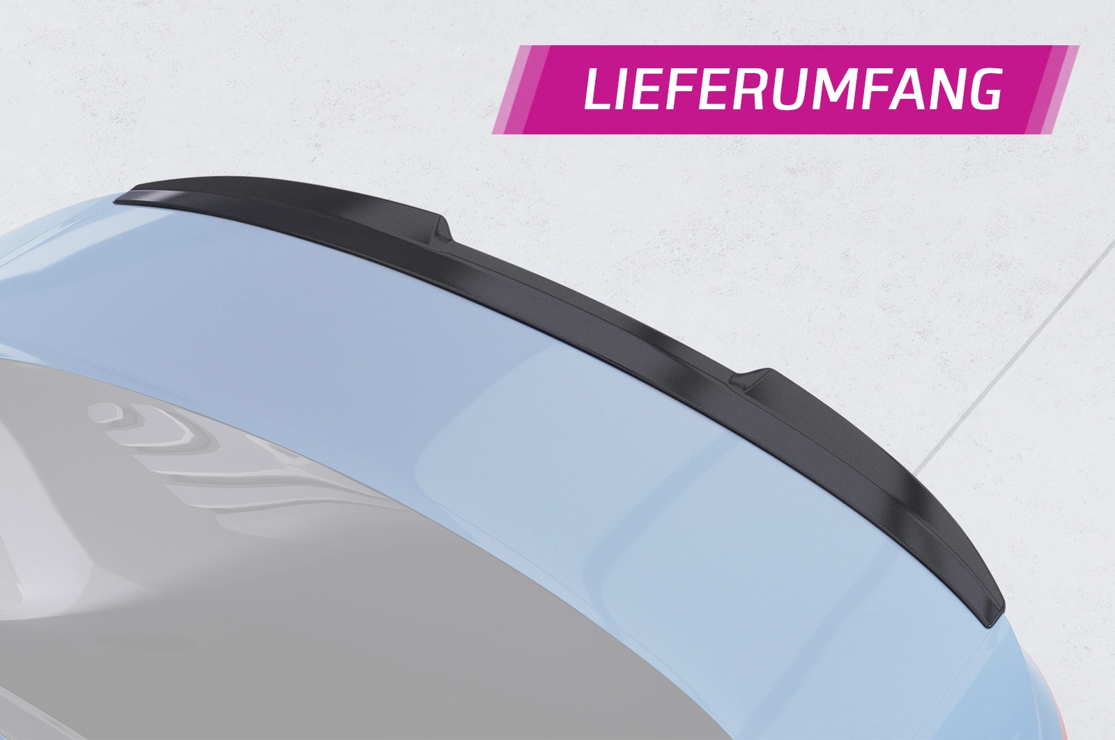 Achterspoiler Audi A4 B9 (Typ 8W) Limousine Glans Zwart – CSR Automotive
