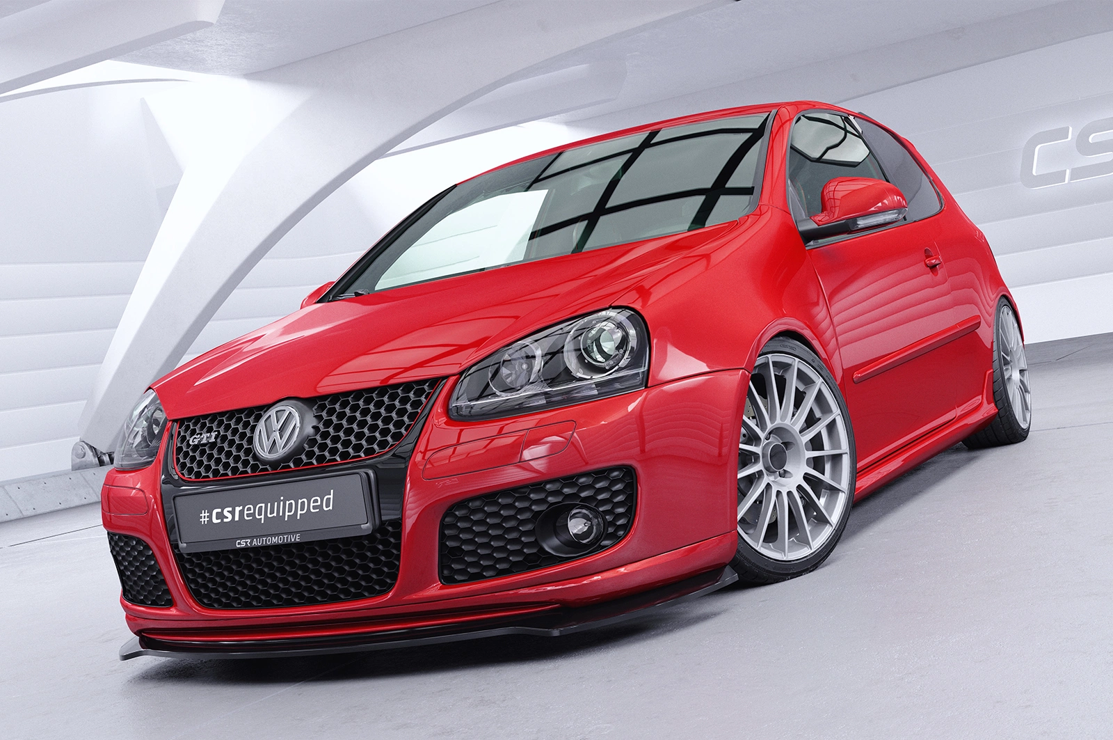 Voorspoiler VW Golf 5 (Typ 1K) GTI Edition 30/Pirelli glans zwart