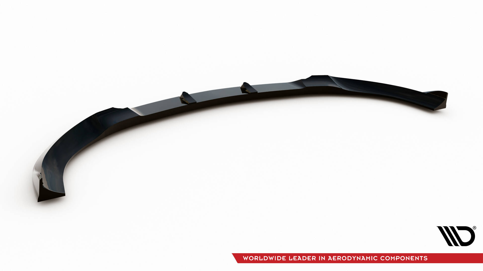 Voorspoiler V.2 Mercedes-Benz CLE AMG-Line C236 Maxton Glanzend zwart