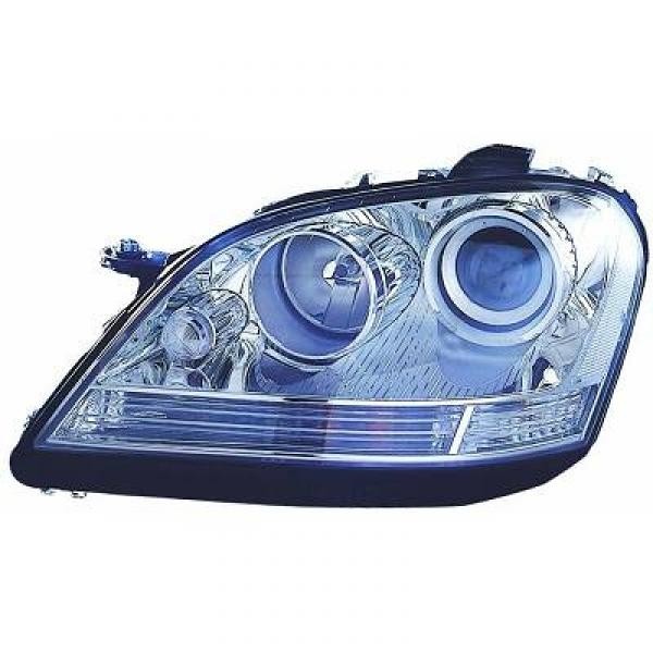 Koplamp links W164. 05-08 H7+H7