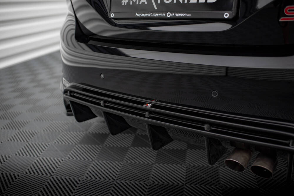 Bodykit Ford Fiesta ST Mk8 Facelift Maxton Glanzend zwart
