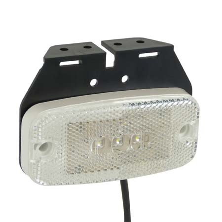 Zijlamp wit Led 9-32V