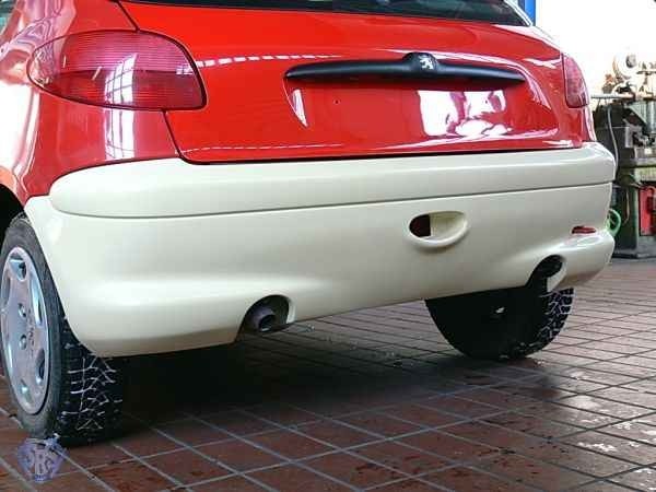 Achterbumper Peugeot 206 SRS TEC
