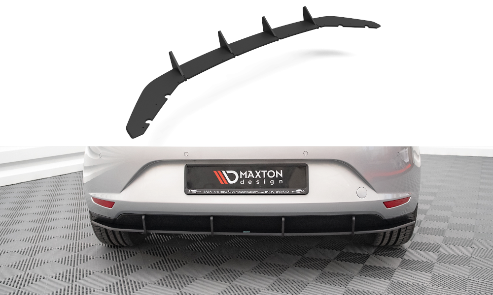 Diffuser achter Seat Leon Hatch Mk3 Maxton