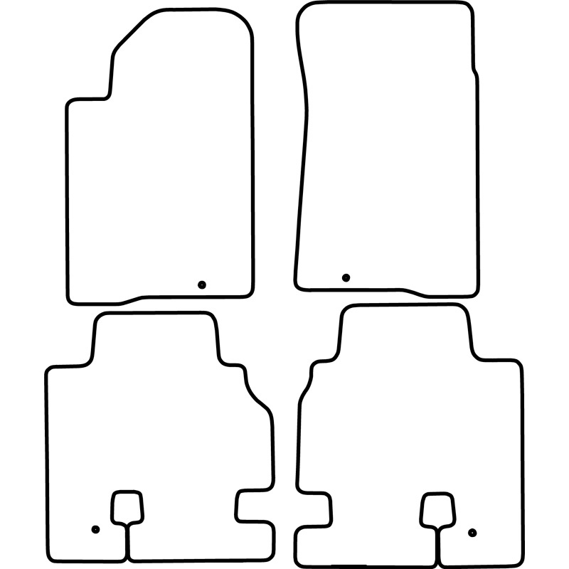 Automatten  Ssang Yong Kyron 2005-2009