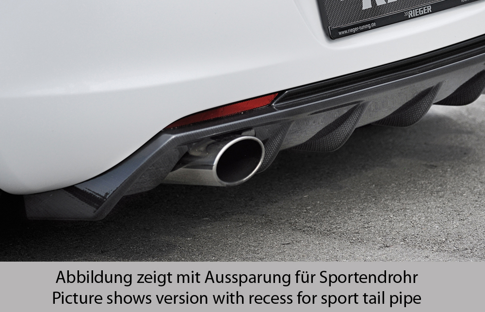 Rieger Achterdiffuser Astra J