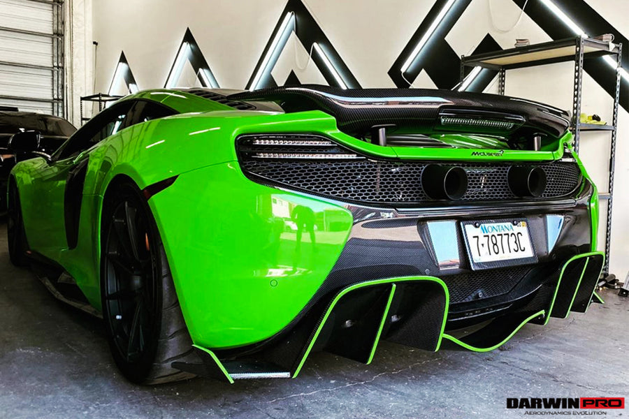 McLaren 650s Carbon Fiber Achterbumper 2014-2017
