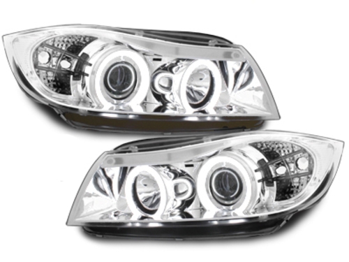 Faros BMW E90/E91 Angel Eyes Ice CCFL