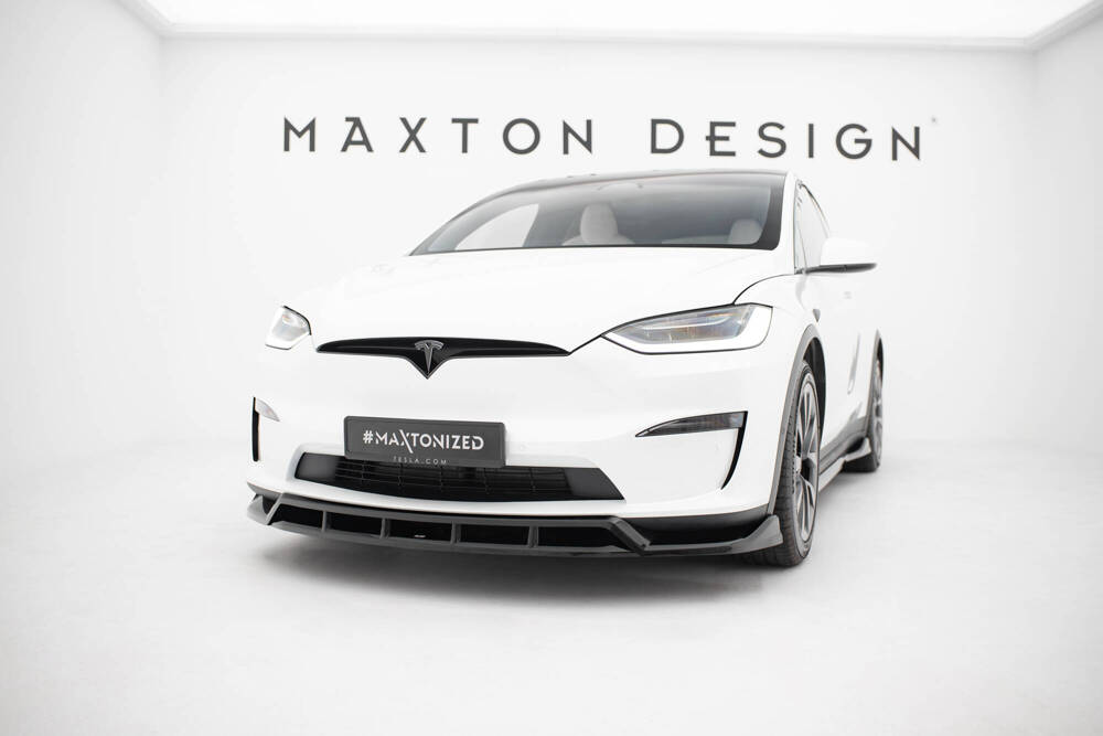 Voorspoiler V.3 Tesla Model X MK1 Facelift