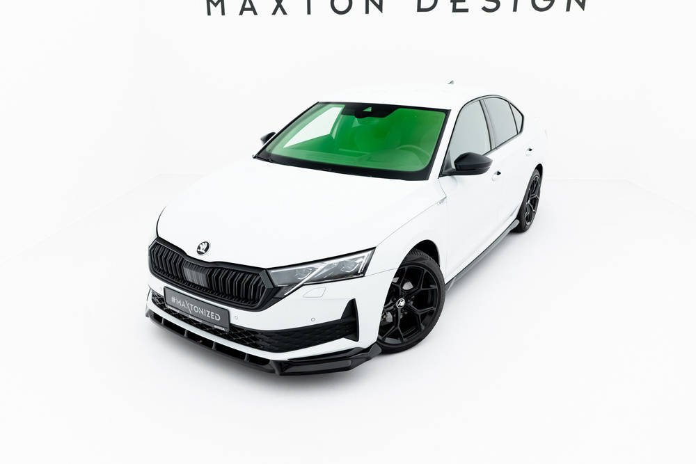Voorspoiler Skoda Octavia Sportline Liftback / Combi Mk4 Facelift