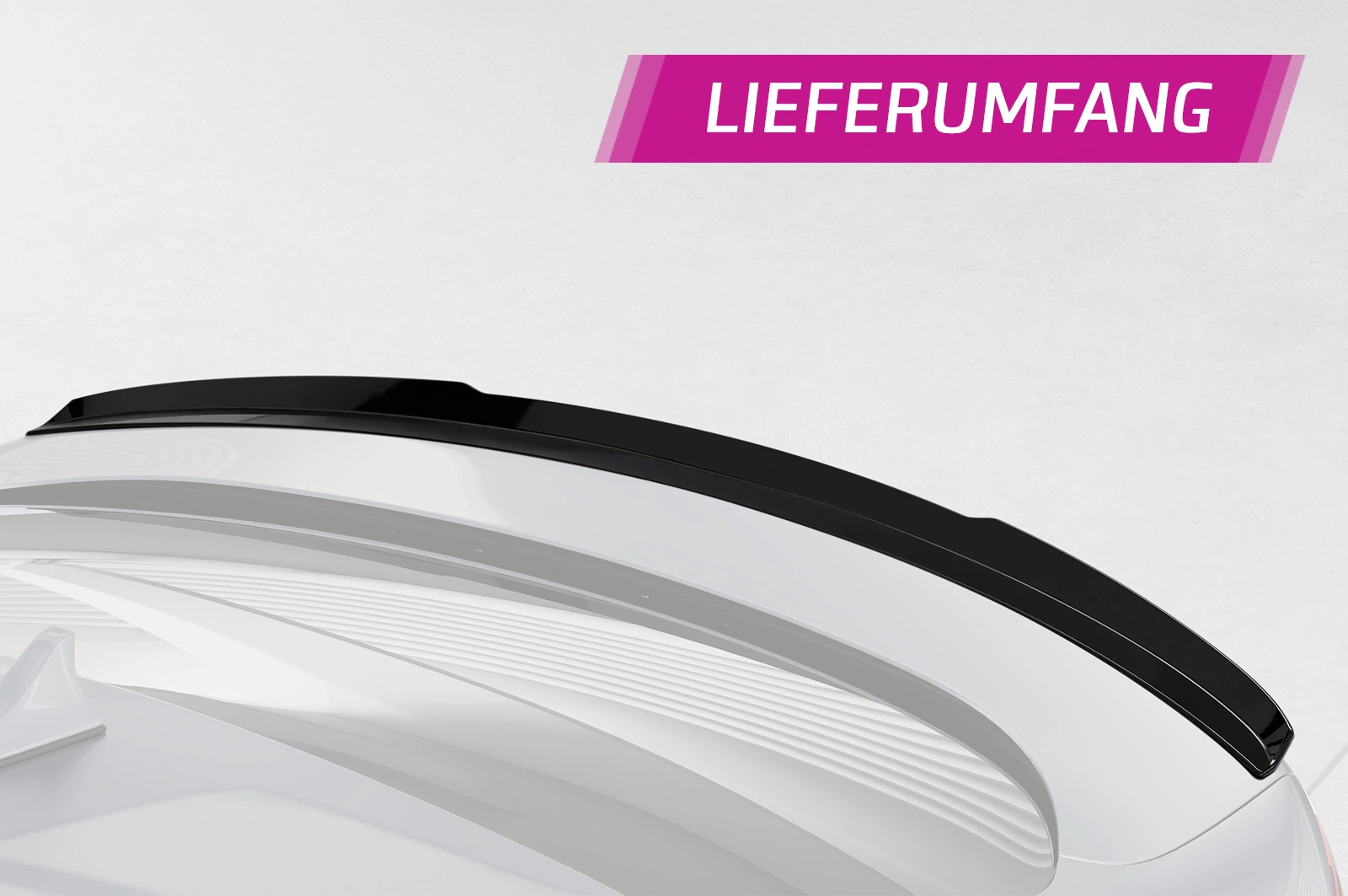 Achterspoiler Hyundai Ioniq (2016–heden) Glans Zwart – CSR Automotive