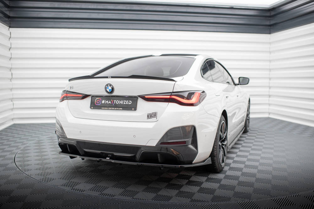 Spoiler BMW i4 G26 M Pakket Maxton Glans Zwart