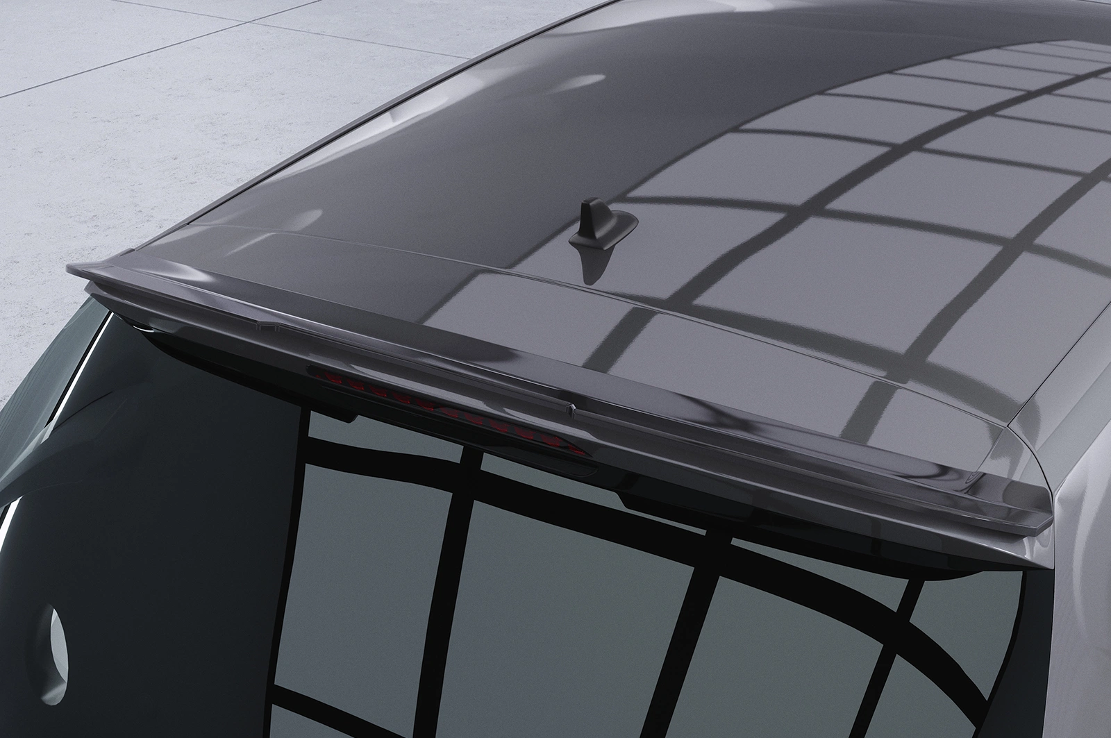 Achterspoiler VW Tiguan II (Typ AD1) Glans Zwart – CSR Automotive – vanaf 2016