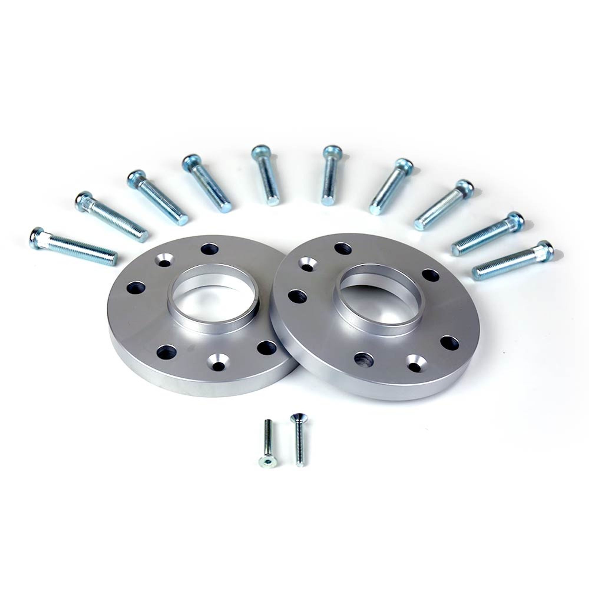Spoorverbreders Ford Jaguar Volvo 5x108 naaf:63,3 dikte:20mm incl. Tapdraden