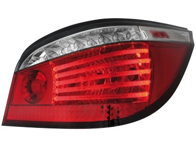 Luces traseras LED BMW E60 lim. rojo/blanco