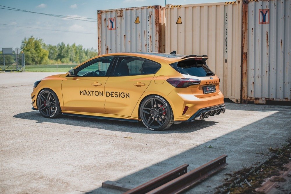 Spoiler V.2 Ford Focus ST MK4 Maxton Glans Zwart