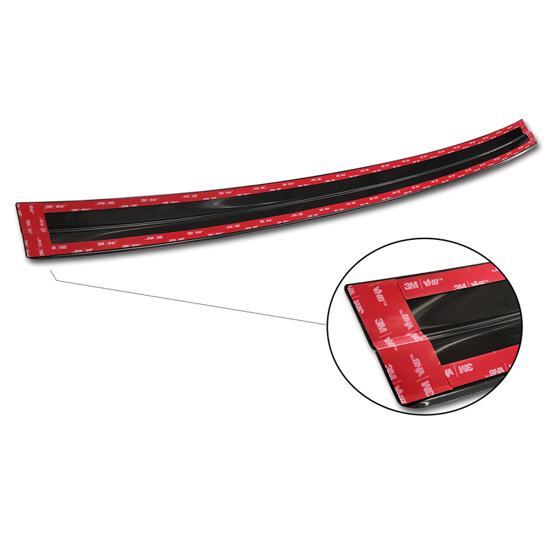 Zwart RVS Achterbumperprotector  Audi Q7 (4M) 2015-2019 & FL 2019- incl. S-Line