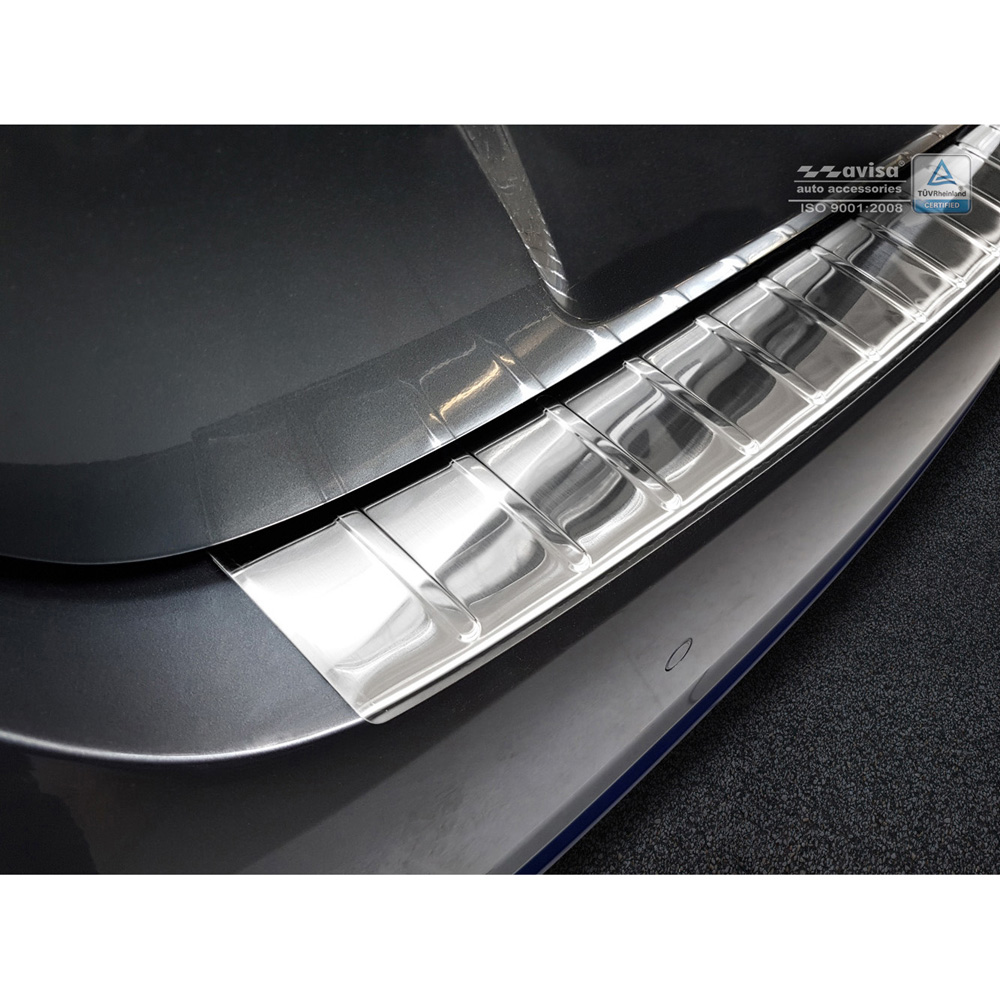 RVS Achterbumperprotector  Nissan Leaf II 2017-2021 & FL 2021- 'Ribs'