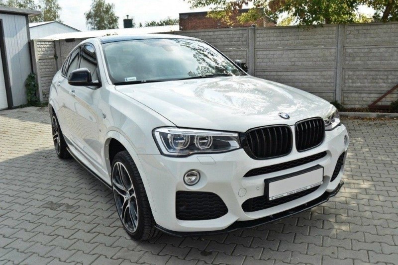 Voorspoiler BMW X4 M-Pack Glanzend Zwart