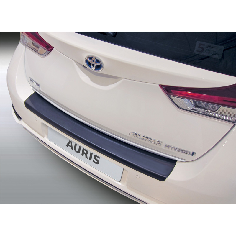 ABS Achterbumper beschermlijst  Toyota Auris 5 deurs 2015-2019 Zwart