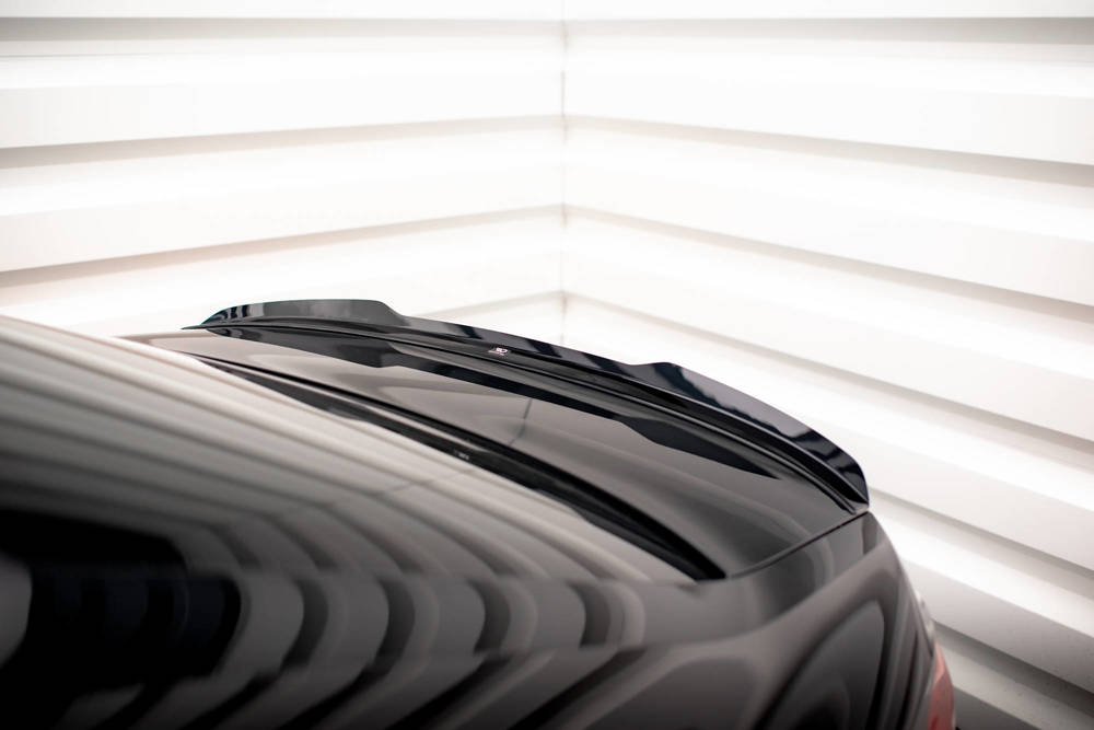 Spoiler Audi A3 & S-Line 8Y Limousine Maxton Glans Zwart