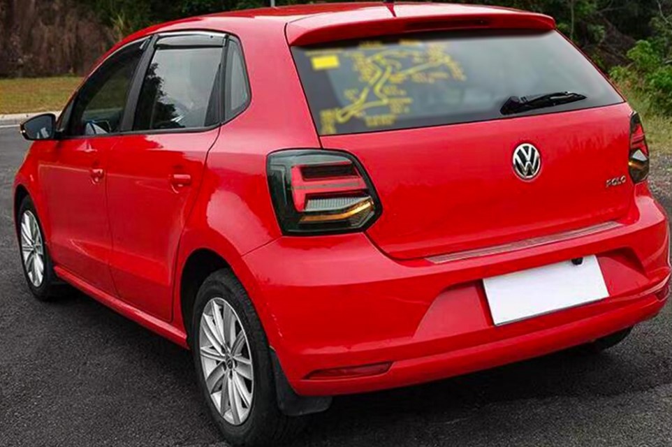 Taillights VW Polo 6R 09- black/Smoke LED Cardna