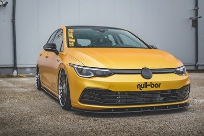 Voorspoiler Volkswagen Golf 8 Maxton Glans Zwart
