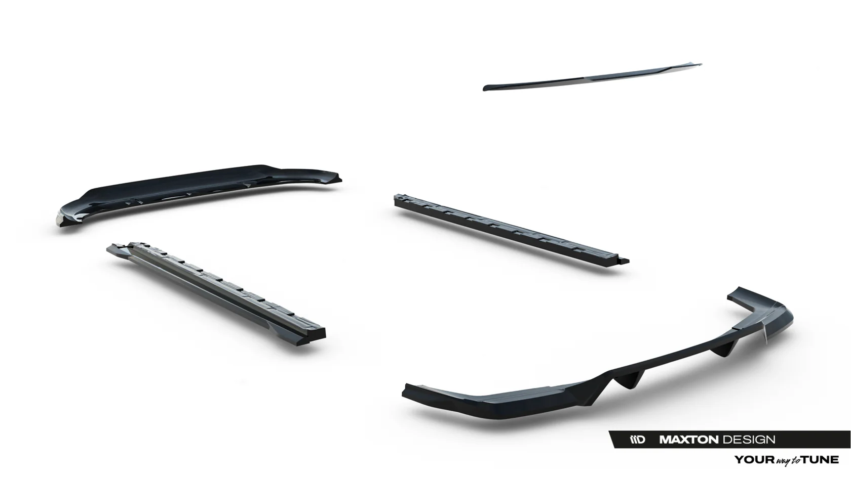 Bodykit Jaecoo 7 Mk1 – Maxton Design Glans Zwart