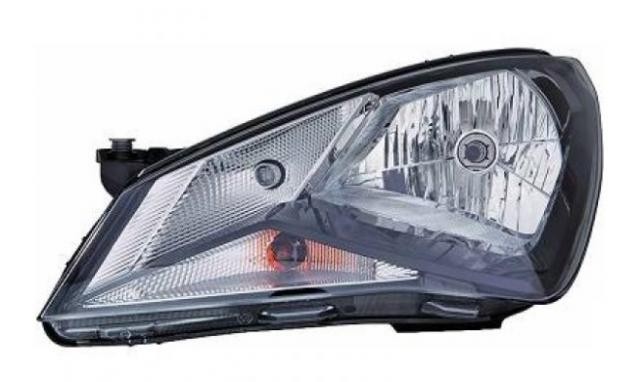 koplamp, Hella, H4, elektr verstelb, links Seat Mii, 2012 -