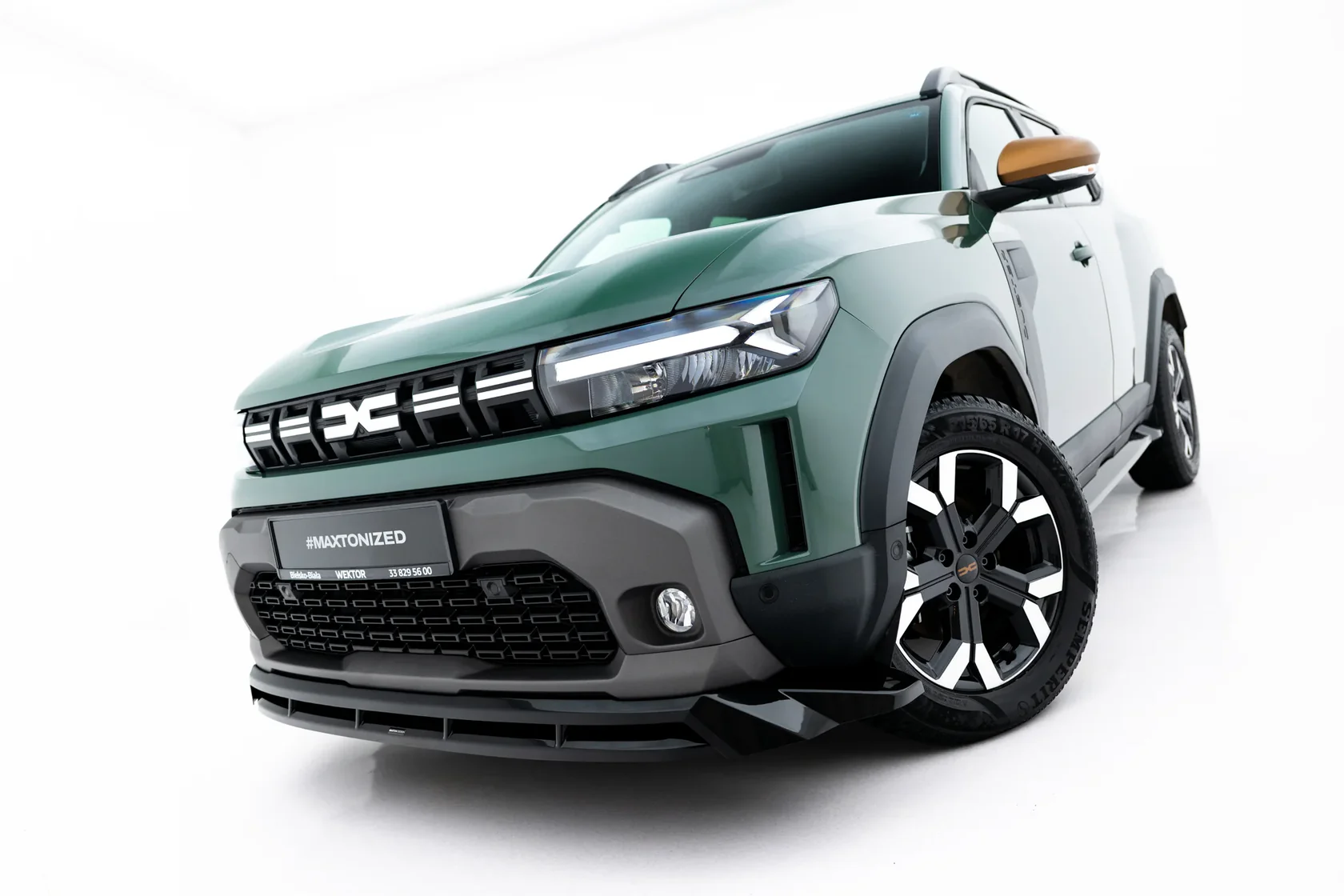 Voorbumperzijde Dacia DUSTER;
