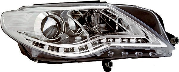 Headlight CC 08-12 clear/chome