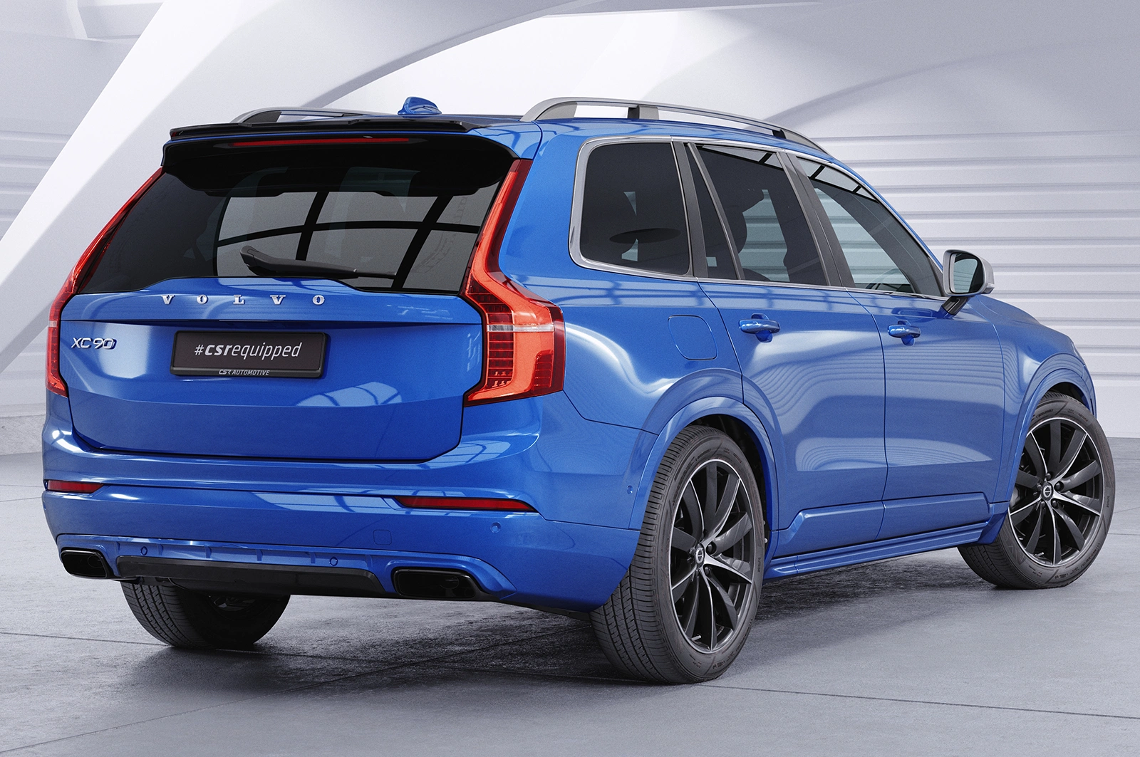 Achterspoiler Volvo XC90 (2. Gen) glans zwart 2015–