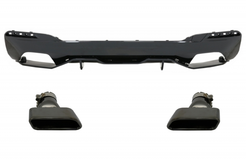 Diffusor met Sierstukken BMW G30/G31 Glossy black 17-
