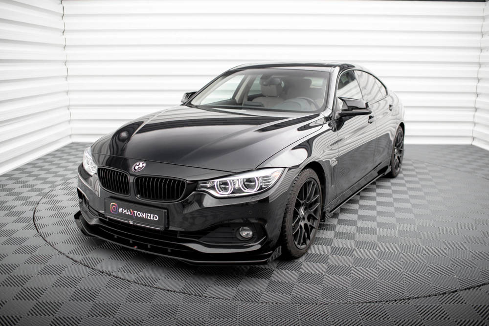 Voorspoiler met Canards Street Pro BMW 4 Gran Coupe F36 2014 - 2017 Maxton