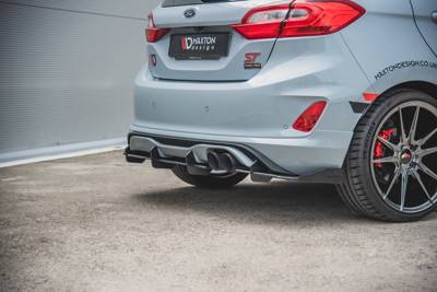 Racing Diffuser Ford Fiesta Mk8 ST Glans Zwart