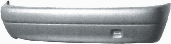 AchterBumper SAXO, 96-99 KOMPLETT PRIMED