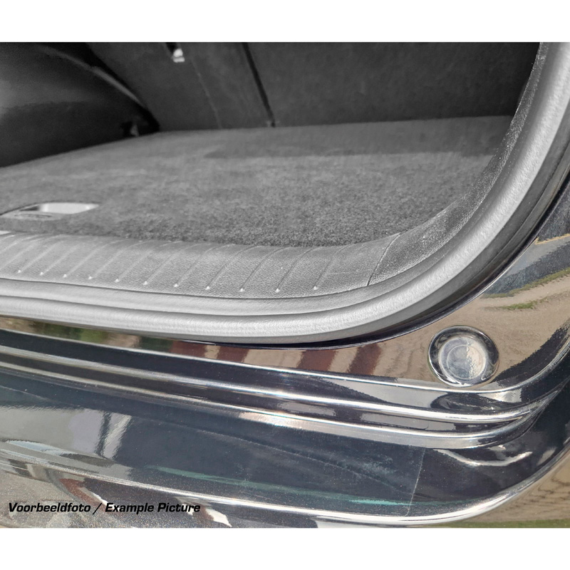 MAX6 Pasklare Achterbumperbeschermfolie  Volkswagen Caddy V Box/MPV 2020- - Transparant