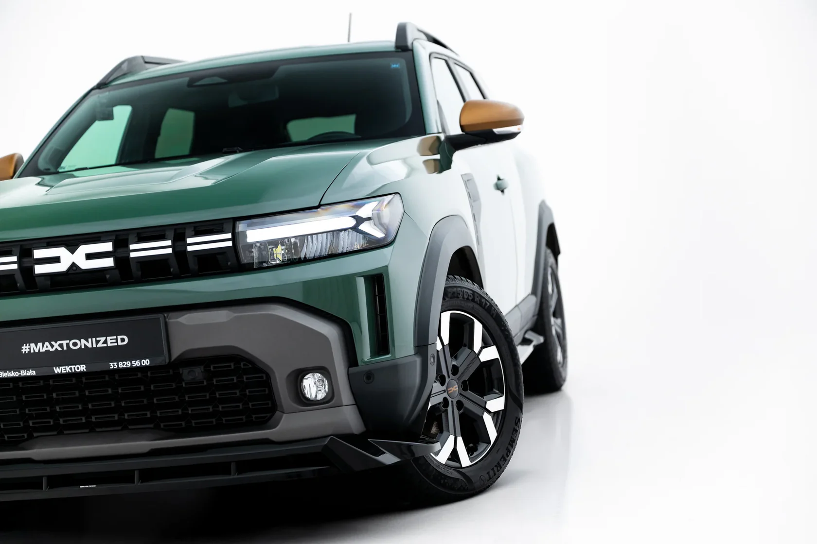 Voorbumperzijde Dacia DUSTER;