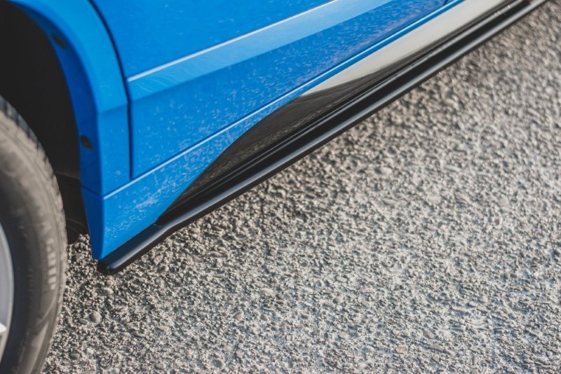 Zijskirts Diffusers BMW X2 F39 M-Pack Glanzend Zwart