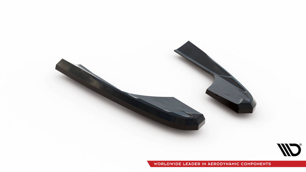 Achterzij Spoilers Audi RS3 8V FL Sedan Glanzend Zwart V.2