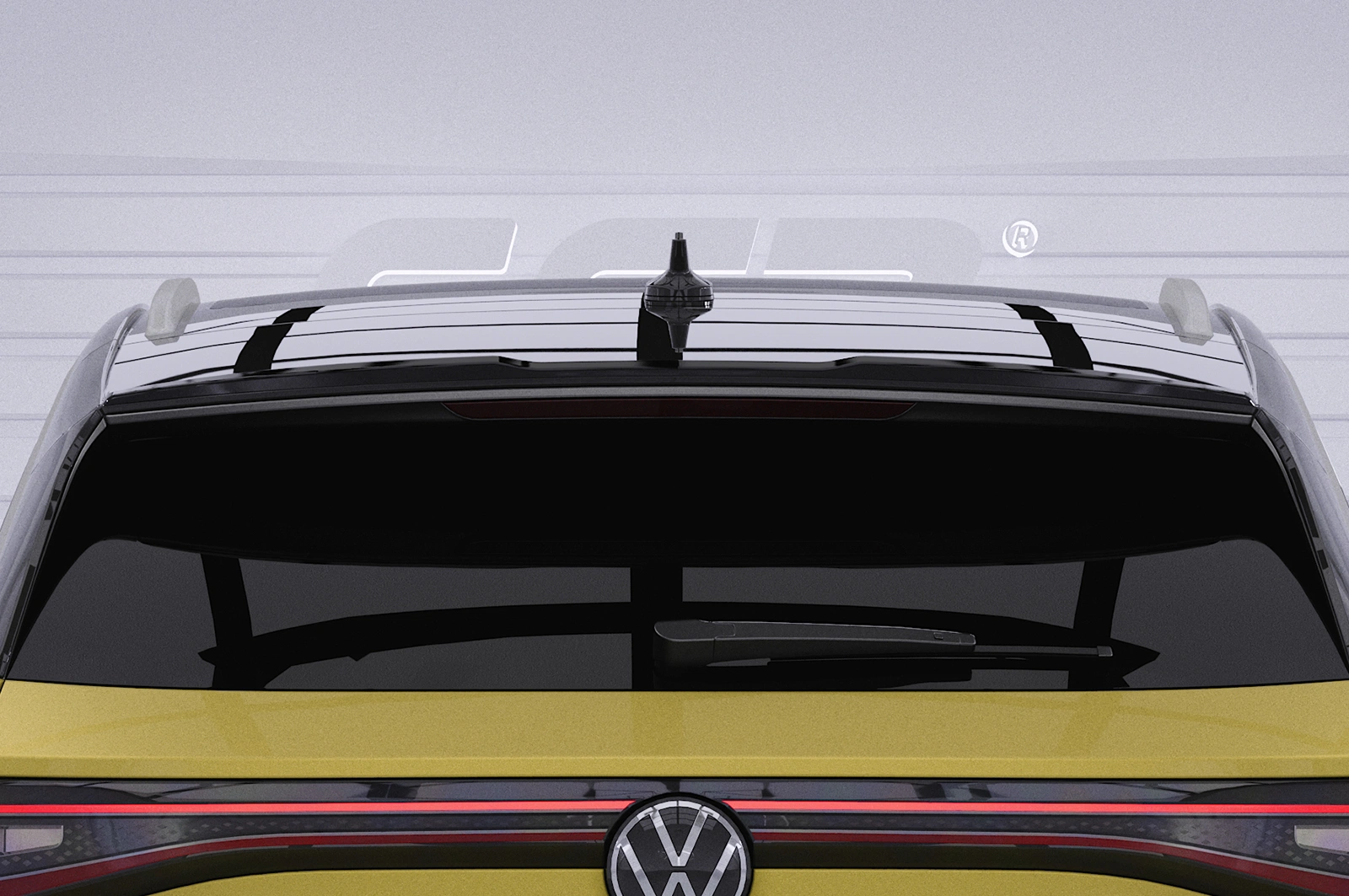 Achterspoiler VW ID.4 glans zwart 2020–